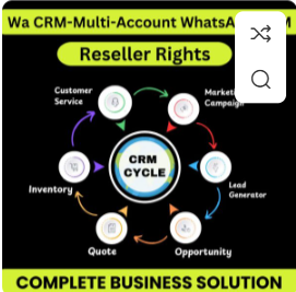 WaCRM β Multi-Account WhatsApp CRM (Reseller)